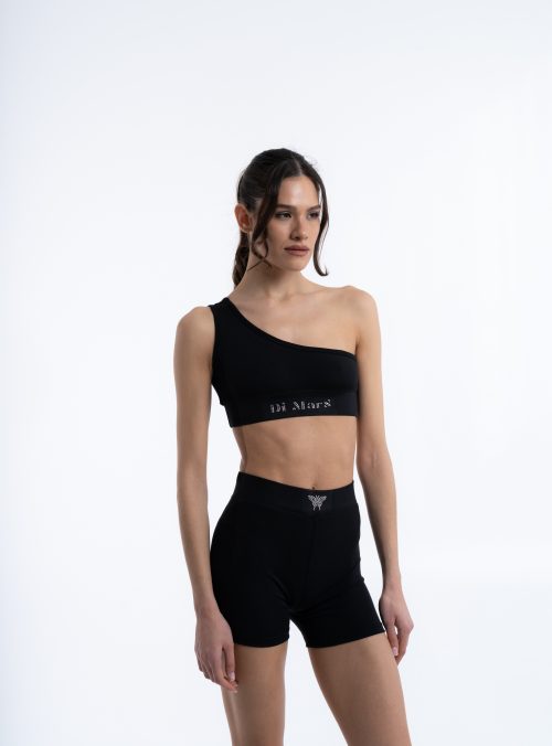 Di MarS τοπάκι ενός ώμου Μη διαφανές-Korean Dri-Fit top premium