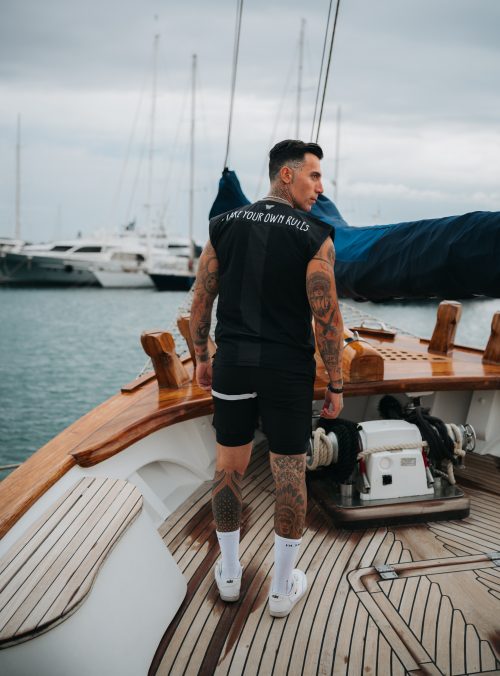 Di MarS 2-in-1 Reflective Running Shorts