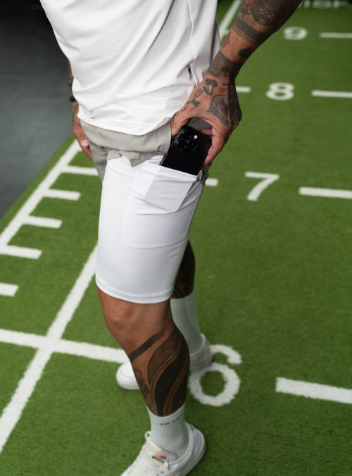 Di MarS 2-in-1 Reflective Running Shorts